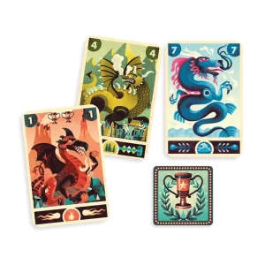Djeco – Jeux de cartes – Dragon Deck