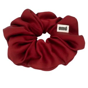 Omé – Chouchou en Soie  – Le rouge