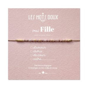 Les Mots Doux – Bracelet Code Morse – Fille