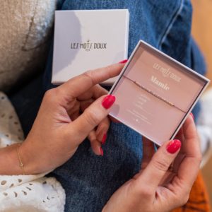 Les Mots Doux – Bracelet Code Morse – Mamie