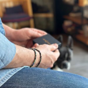 Les Mots Doux – Bracelet Code Morse – Parrain