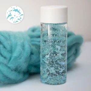 L&rsquo;atelier gigogne – Bouteille sensorielle – Dauphins