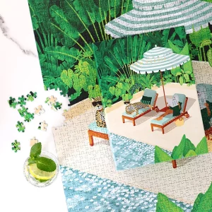 ATWS – Puzzle 1000 pces – Eté à la piscine