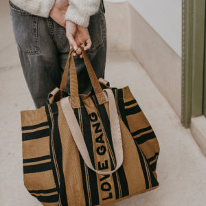 Zakuw – Sac cabas XL- Love gang