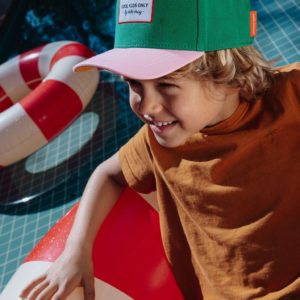 Hello Hossy – Casquette – Mini Fuchsia Green