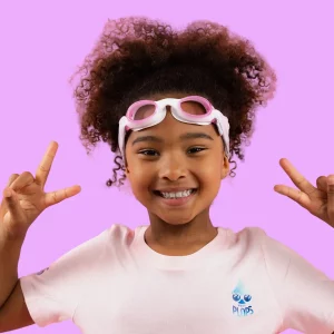 Waterplops – Lunettes de piscine avec bandeau 4-7 ans – Licorne