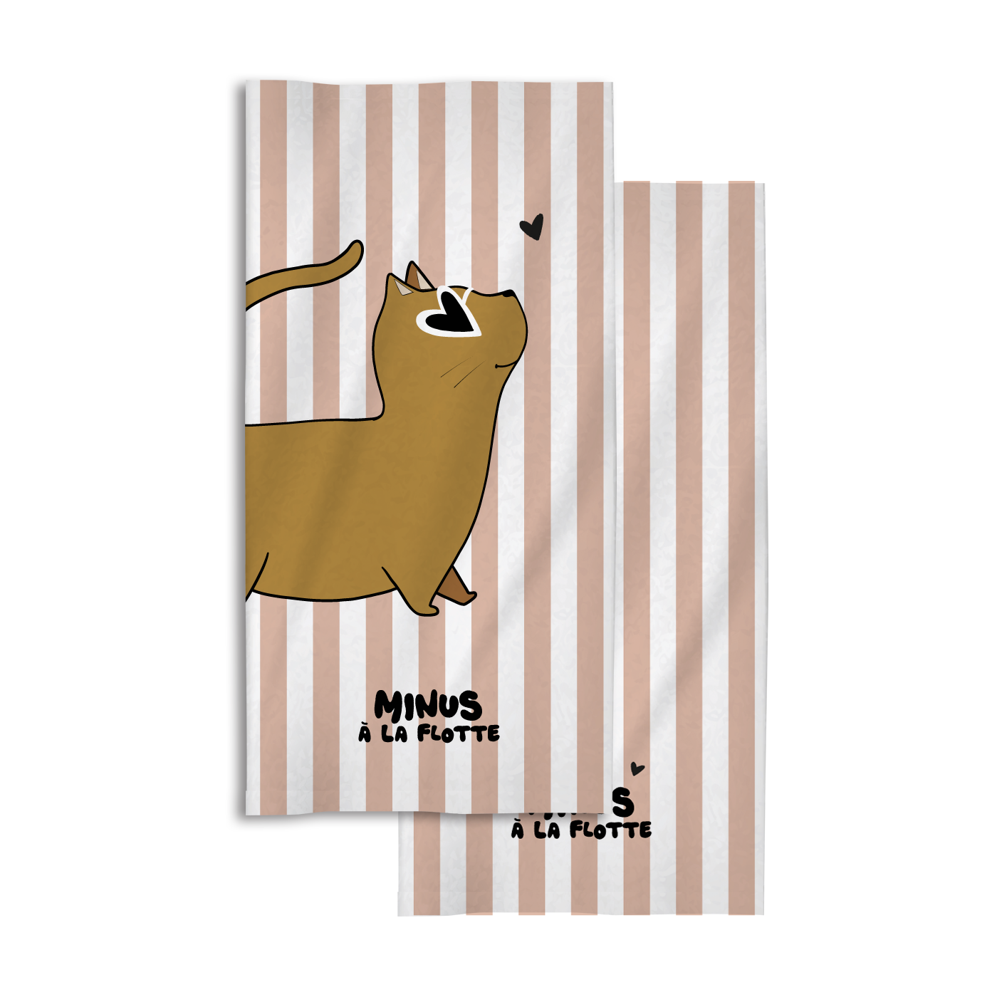 SERVIETTE-CHAT