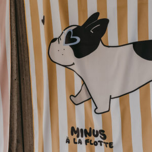 Zakuw – Serviette de plage – Bouledogue