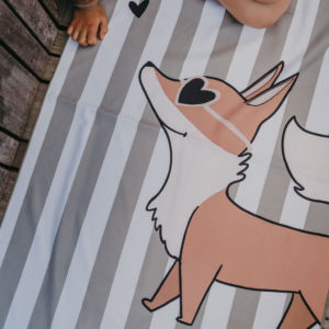 Zakuw – Serviette de plage – Renard