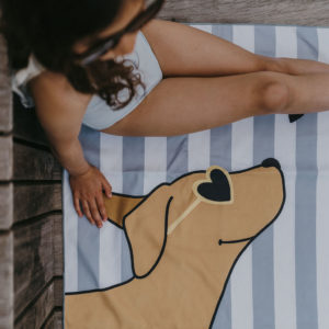 Zakuw – Serviette de plage – Chiot