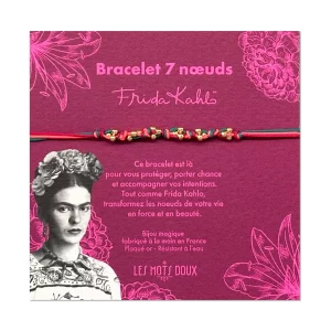Les Mots Doux – Bracelet 7 noeuds Frida Kahlo – Multicolor