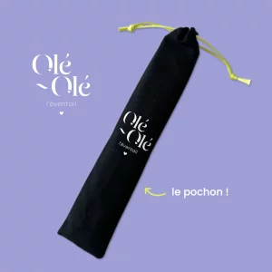 Olé Olé – Eventail – Mauve lime