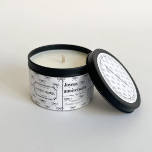 La petite fabrique – Bougie Joyeux anniversaire – Pomme d&rsquo;amour