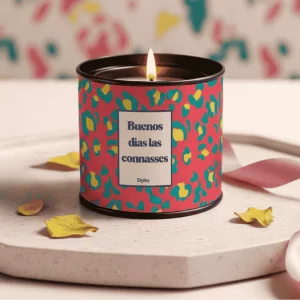 Styley – Bougie Fleurs de cerisier –  »Buenos días las connasses »