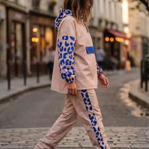 Poule Party – Poncho de pluie – Blue leo