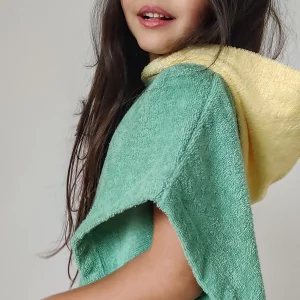 Poule Party – Poncho de bain – Menthe/Citron