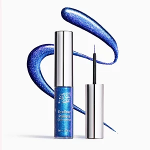 Sisi la paillette – Eyeliner pailleté – Bleu éléctrique