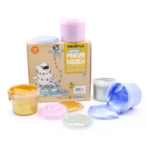 Neogrün – Peinture à doigts bio pailletée