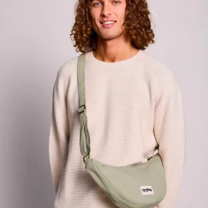 Hindbag – Sac banane demi-lune – Andrea vert argile