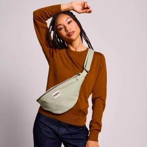 Hindbag – Grand sac banane Sasha – Vert argile