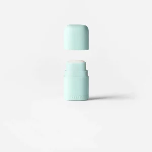 Basic – Applicateur baume à lèvres rechargeable – Bleu glacier