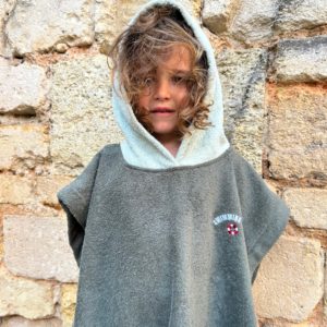 Poule Party – Poncho de bain – Kaki