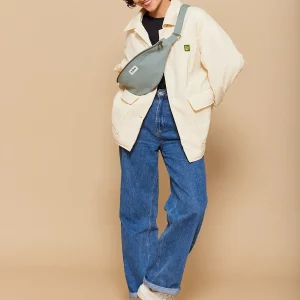 Hindbag – Grand sac banane Sasha – Vert sauge