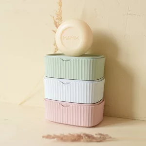 Mamik – Boîte à savon rectangulaire – Gris bleuté