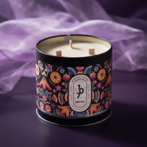 Hello Candle – Bougie métal – Midnight Bloom