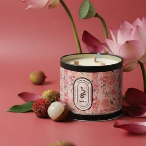 Hello Candle – Bougie métal – Lychee Pepper