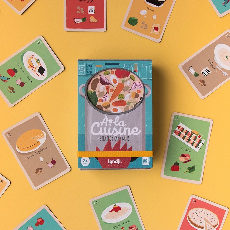 Londji-Jeux-Card game - À LA CUISINE