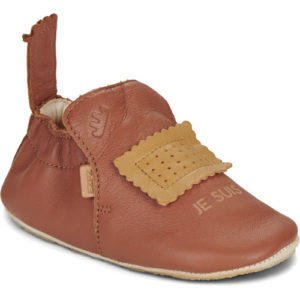 Easy Peasy – My Blublu Biscuit Chaussons Souples – Marron