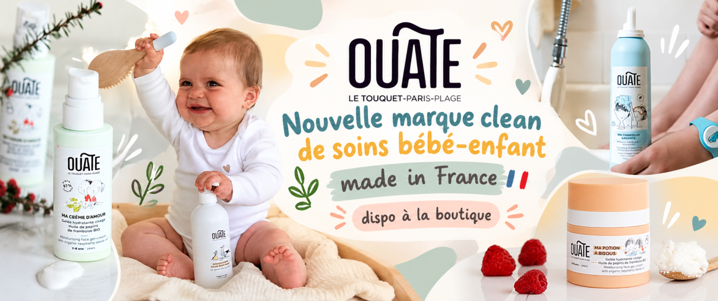 Nouvelle gamme de soins bébé clean