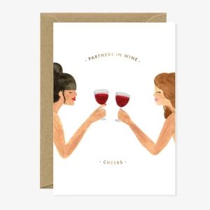 ATWS – Carte postal – Partner in wine