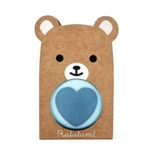 Ratatam – Balle rebondissante Ourson – Bleu