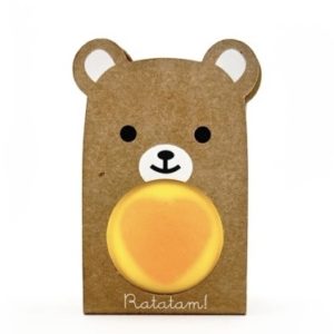 Ratatam – Balle rebondissante Ourson – Jaune