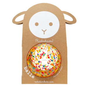 Ratatam – Ballon « Confetti » Multicolore – Petit