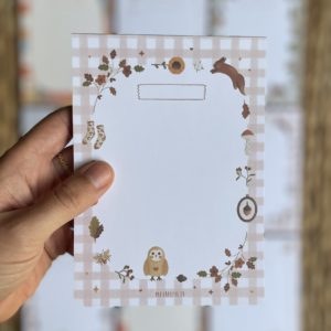 Papier Poetic – Bloc-Notes – Automne