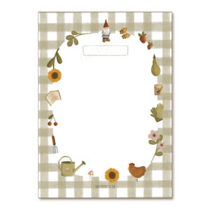 Papier Poetic – Bloc-Notes – Jardin