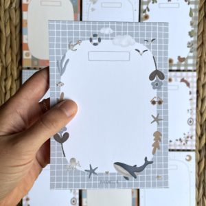 Papier Poetic – Bloc-Notes – Océan