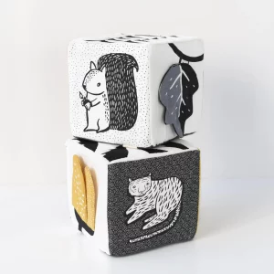 Wee Gallery – Blocs Doux Jungle – Jouet d&rsquo;Activité Pour Bébé