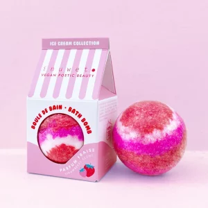 INUWET – Bombe de Bain Icecream – Fraise