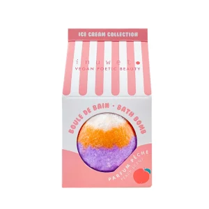 INUWET – Bombe de Bain Icecream – Pêche
