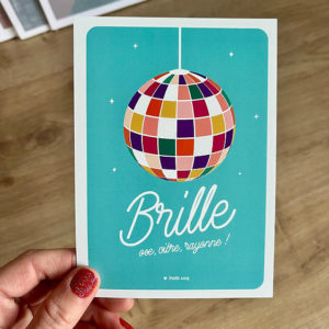 Petit Coq – Carte Postal – Brille