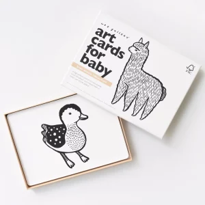 Wee Gallery – Carte d&rsquo;Art Pour Bébé – Animaux Bébé
