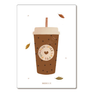Papier Poetic – Carte Postale – Gobelet d&rsquo;Automne