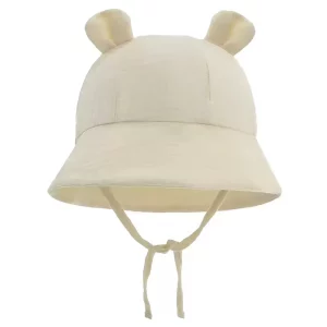 Rammelaartje – Chapeau de Soleil Hydrophile Pour Bébé – Beige