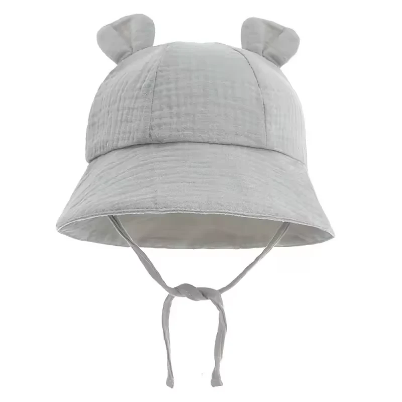 chapeau soleil gris