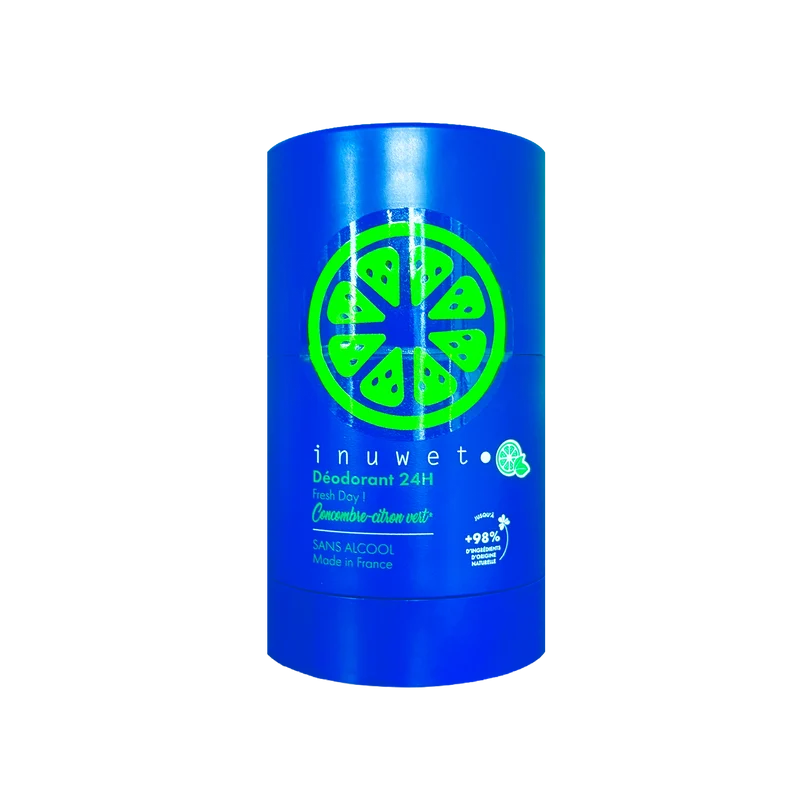déodorant bleu concombre