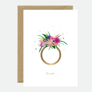 ATWS – Carte postal – Flower ring